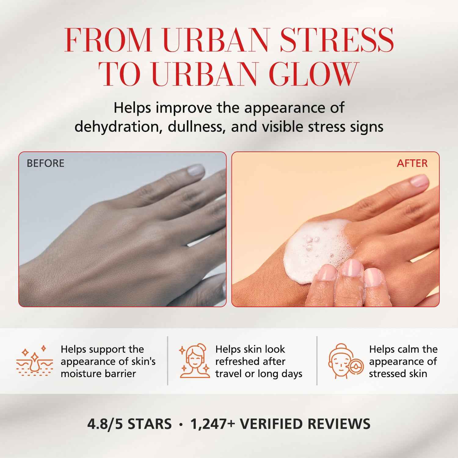 DISURI Triple Collagen Firming Foam - Korean Anti-Aging Cleanser with 3,000ppm Collagen Complex