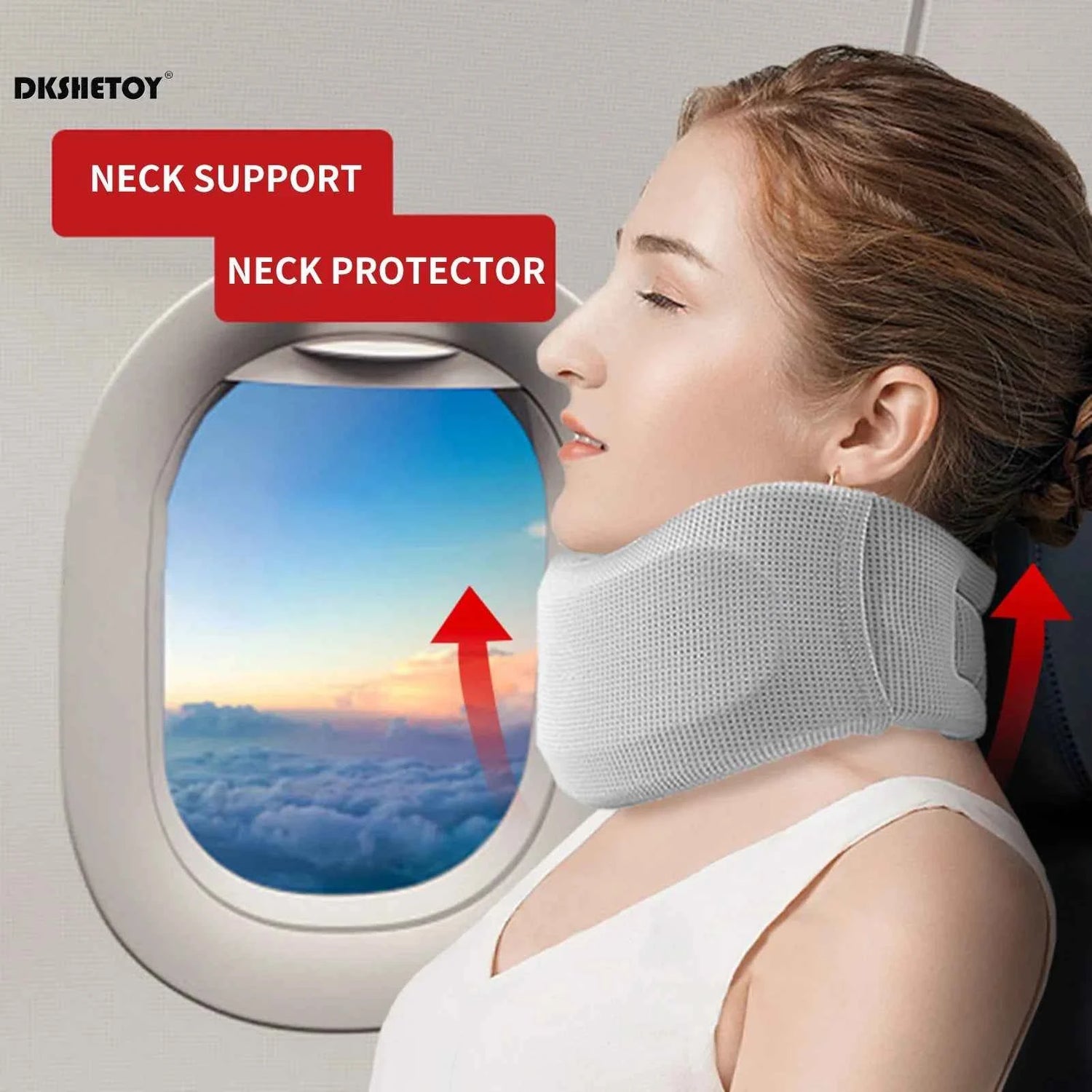 NeckEase™ Soft Foam Neck Brace – Pain Relief &amp; Support