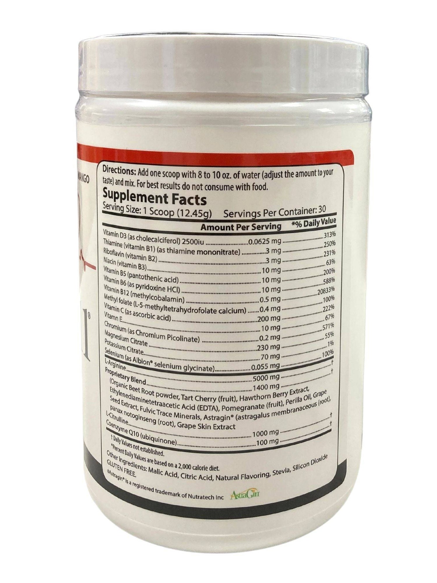 Cardio 911 Dietary Supplement Drink Mix by Country Life Natural Foods