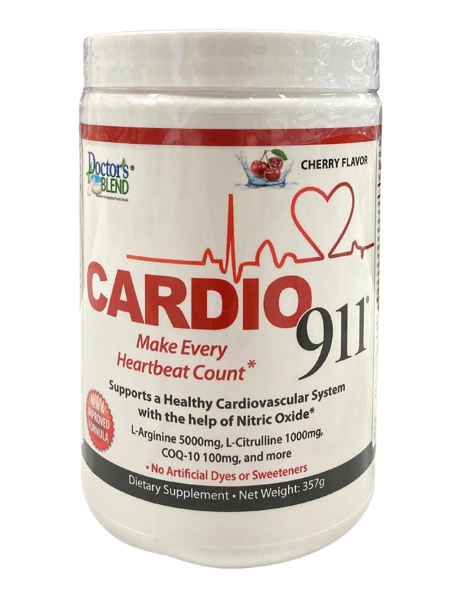 Cardio 911 Dietary Supplement Drink Mix by Country Life Natural Foods