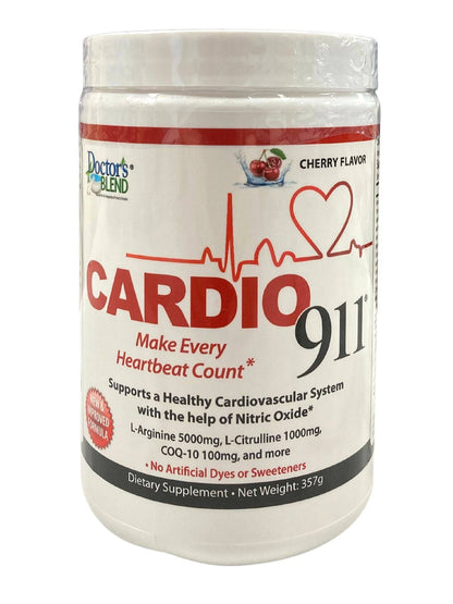 Cardio 911 Dietary Supplement Drink Mix by Country Life Natural Foods