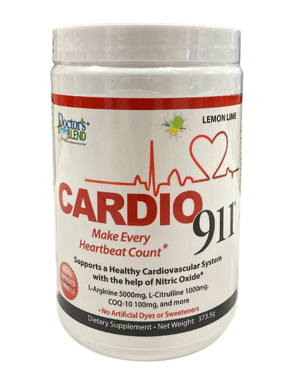 Cardio 911 Dietary Supplement Drink Mix by Country Life Natural Foods