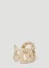 Dolce & Gabbana Men Dg Logo Ring by Luosophy