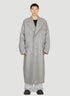 Dolce & Gabbana Men Double-Breasted Wool Coat by Luosophy