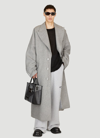 Dolce &amp; Gabbana Men Double-Breasted Wool Coat by Luosophy