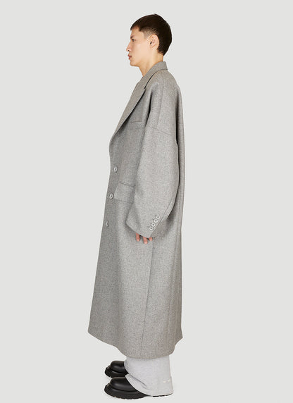 Dolce &amp; Gabbana Men Double-Breasted Wool Coat by Luosophy