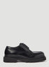 Dolce & Gabbana Men Brushed Leather Derby Shoes by Luosophy