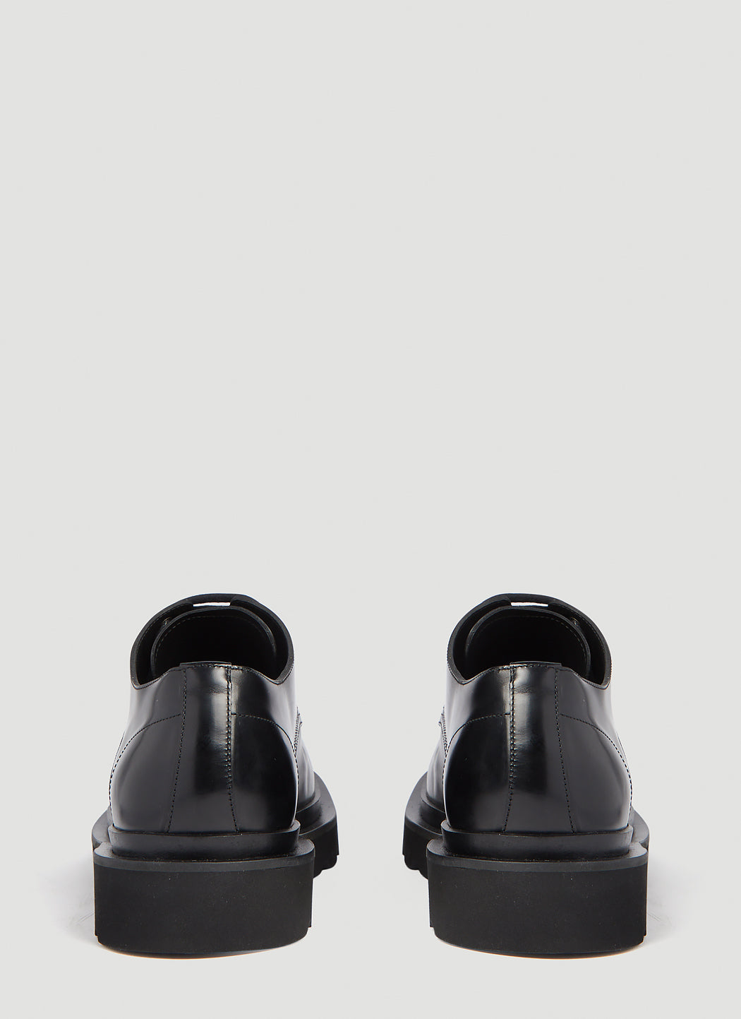 Dolce &amp; Gabbana Men Brushed Leather Derby Shoes by Luosophy