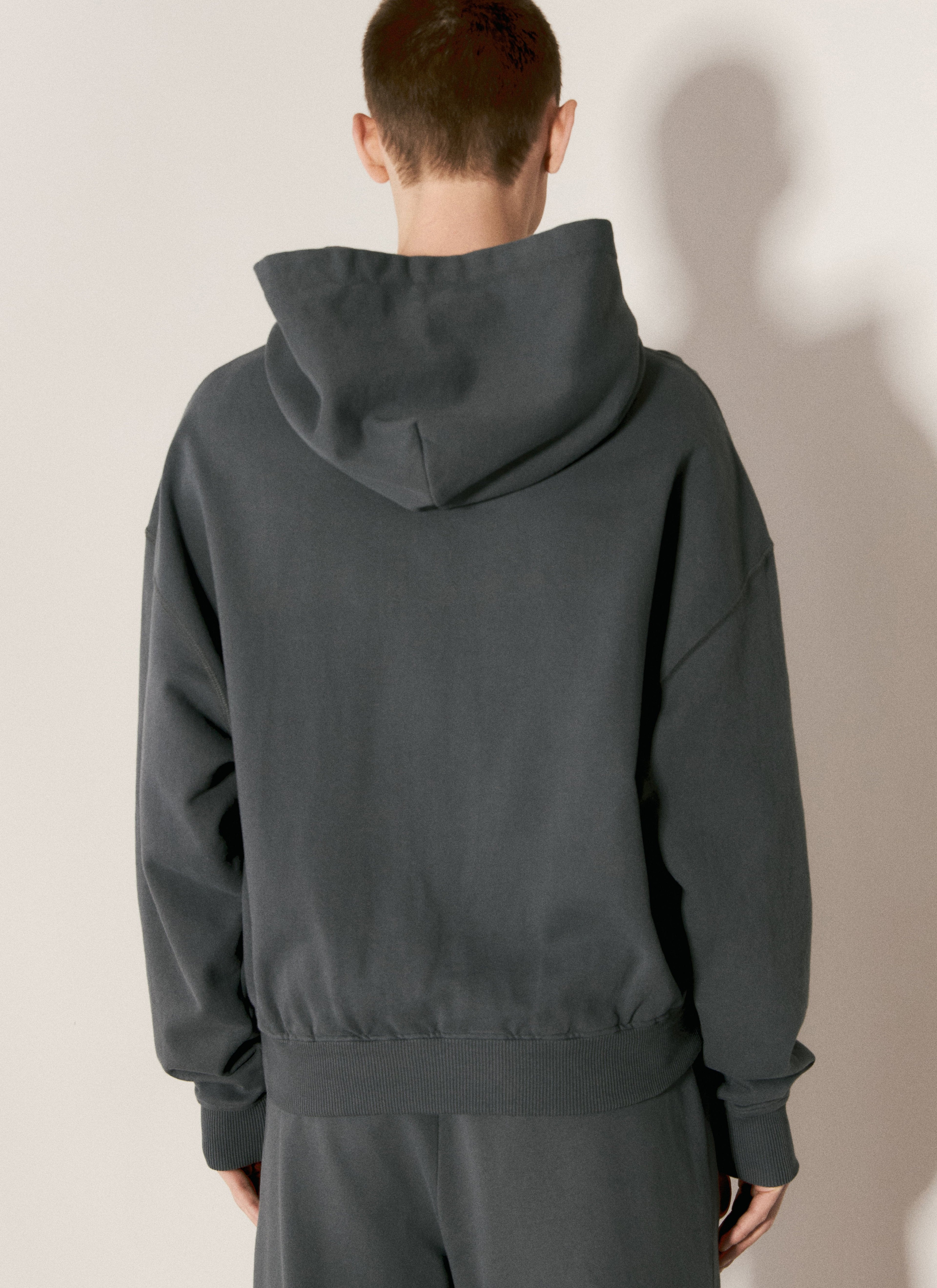 Dolce &amp; Gabbana Men Cropped Hooded Sweatshirt by Luosophy