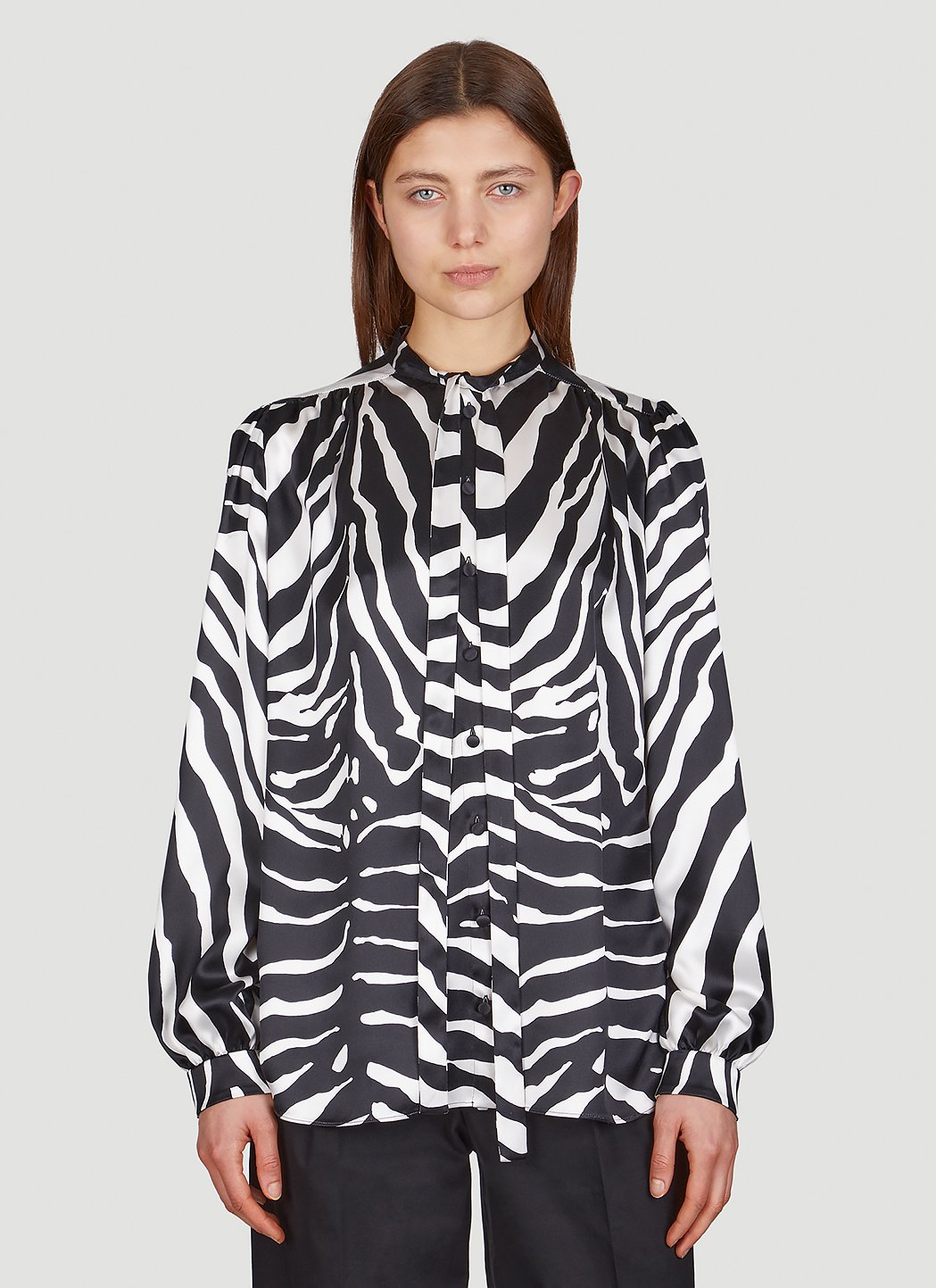 Dolce &amp; Gabbana Women Zebra Print Shirt by Luosophy