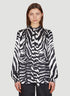 Dolce & Gabbana Women Zebra Print Shirt by Luosophy
