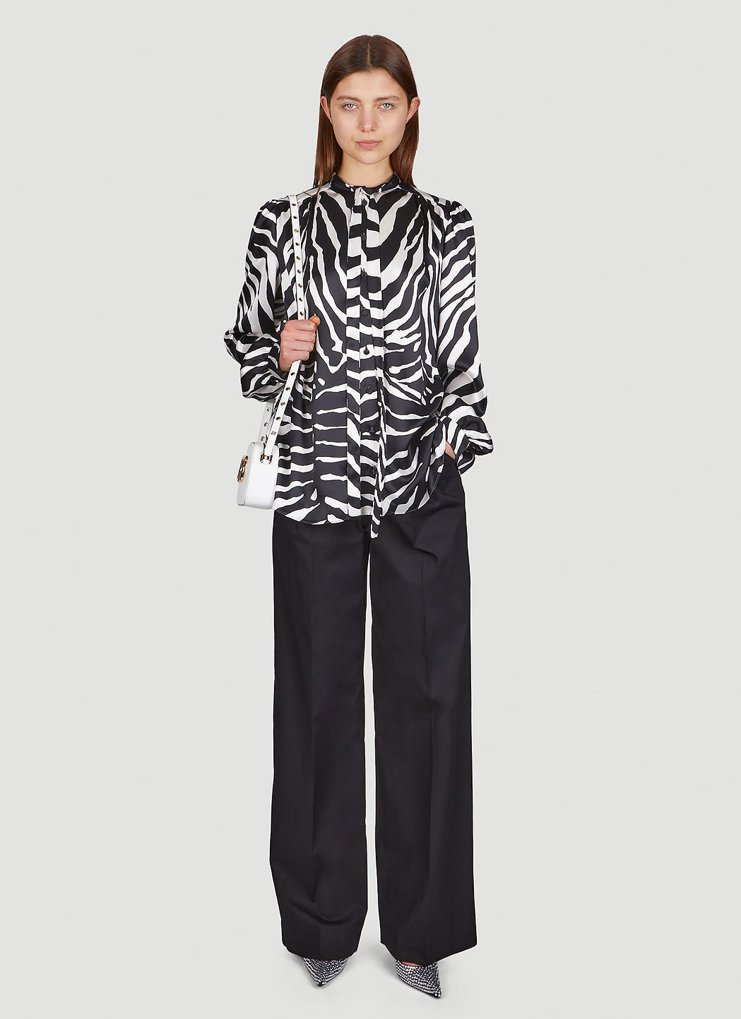 Dolce &amp; Gabbana Women Zebra Print Shirt by Luosophy