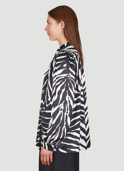 Dolce &amp; Gabbana Women Zebra Print Shirt by Luosophy