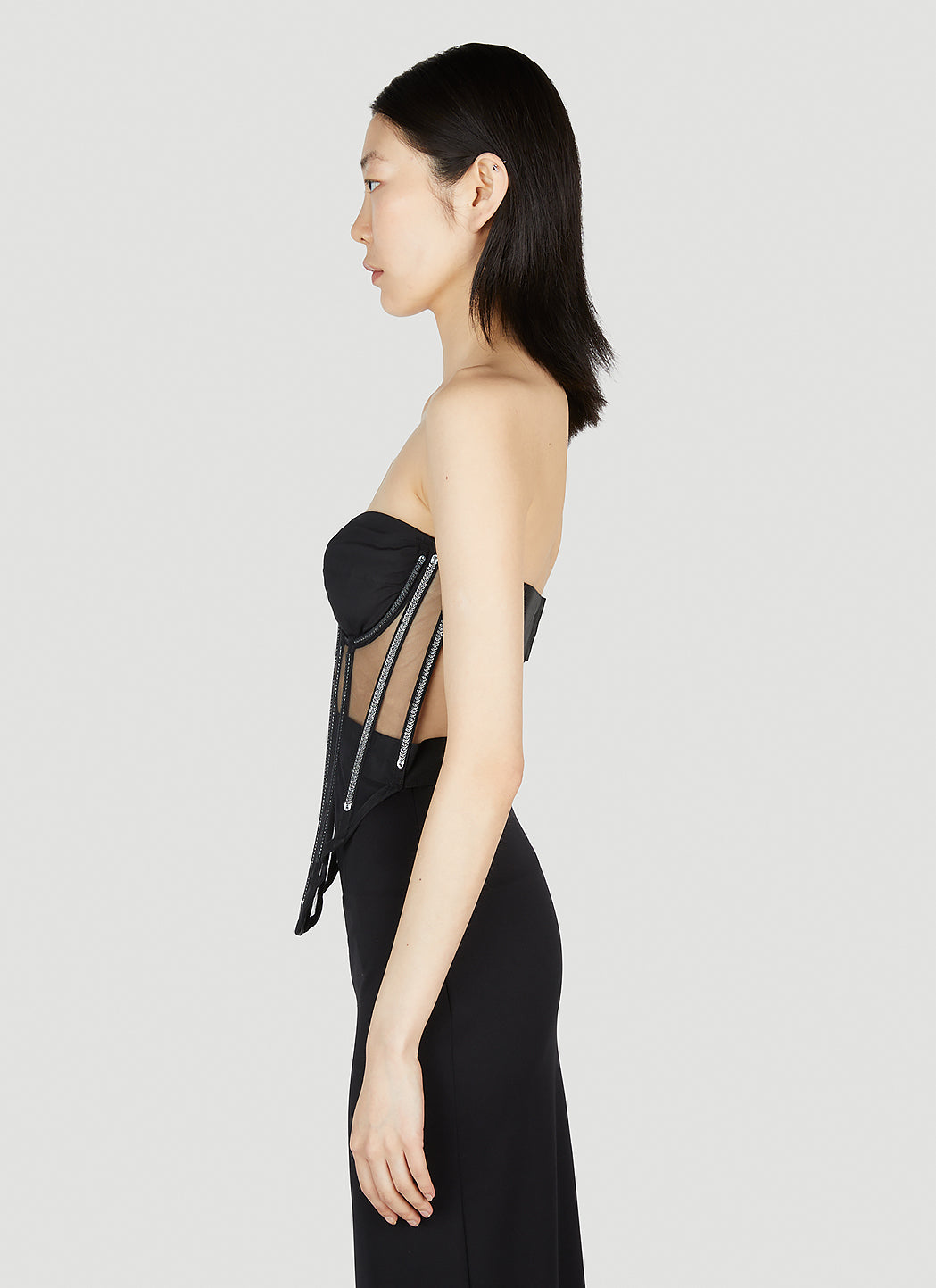 Dolce &amp; Gabbana Women Kim Embellished Corset Top by Luosophy