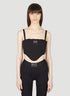 Dolce & Gabbana Women Logo Plaque Corset by Luosophy