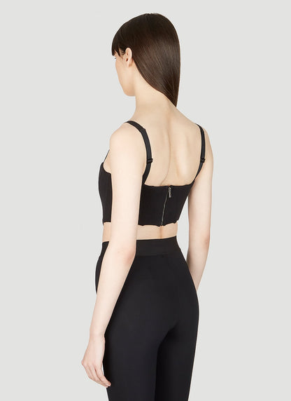 Dolce &amp; Gabbana Women Logo Plaque Corset by Luosophy