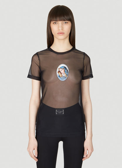 Dolce &amp; Gabbana Women Mesh T-Shirt by Luosophy