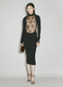 Dolce & Gabbana Women Chantilly Lace Insert Jersey Dress by Luosophy
