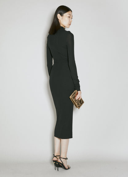 Dolce &amp; Gabbana Women Chantilly Lace Insert Jersey Dress by Luosophy