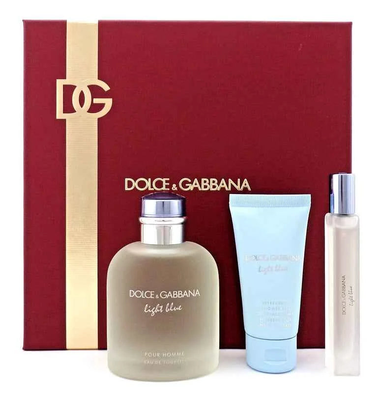 Dolce &amp; Gabbana Light Blue Gift Set for Men
