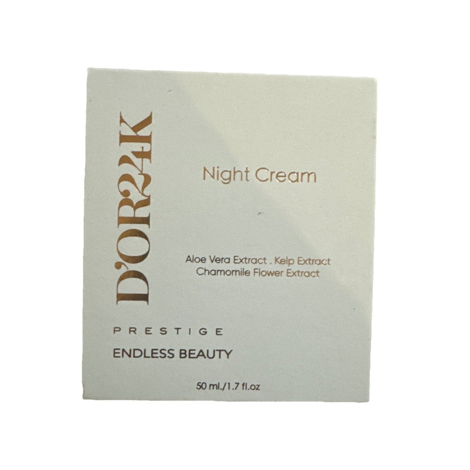 D’OR 24K Prestige Endless Beauty Recovery Night Cream 1.7 oz Gold Infused