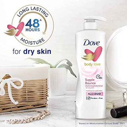 Dove Nourishing Body Care Supple Bounce elasticizing body lotion