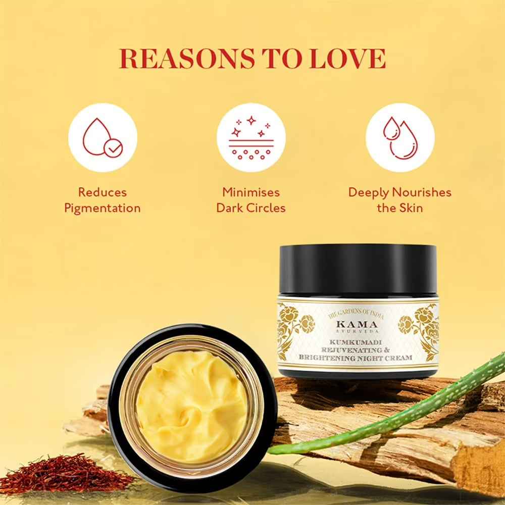 Kama Ayurveda Rejuvenating &amp; Brightening Ayurvedic Night Balm