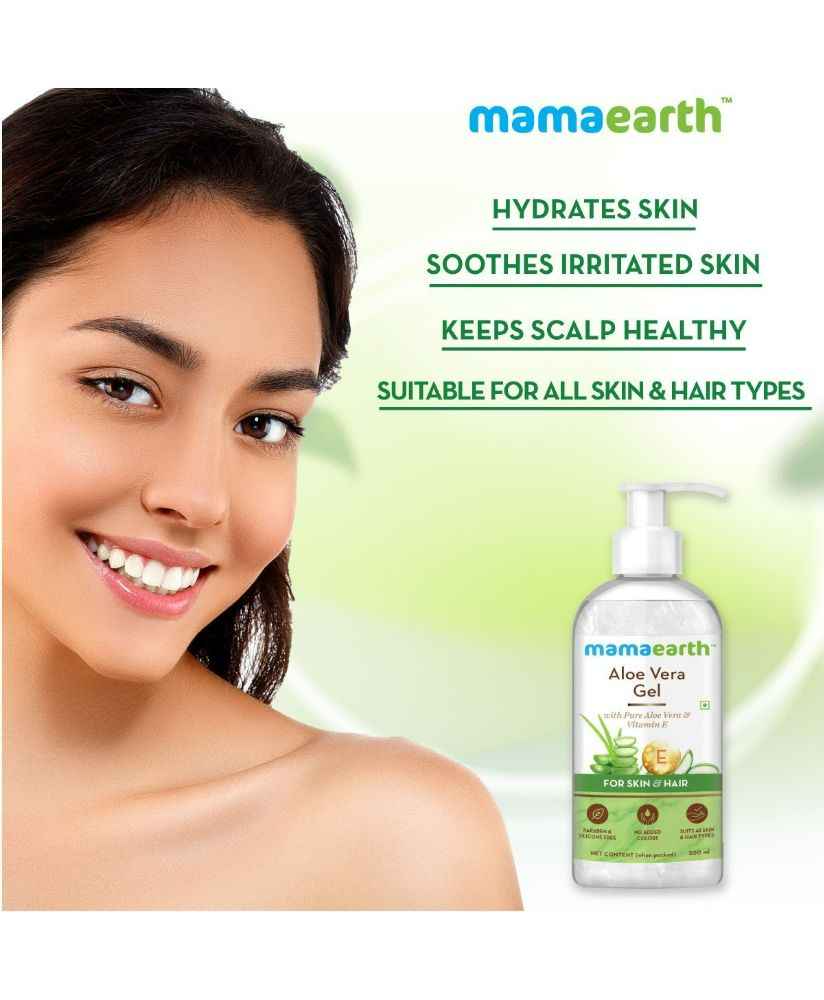 Mamaearth Aloe Vera Gel For Skin &amp; Hair
