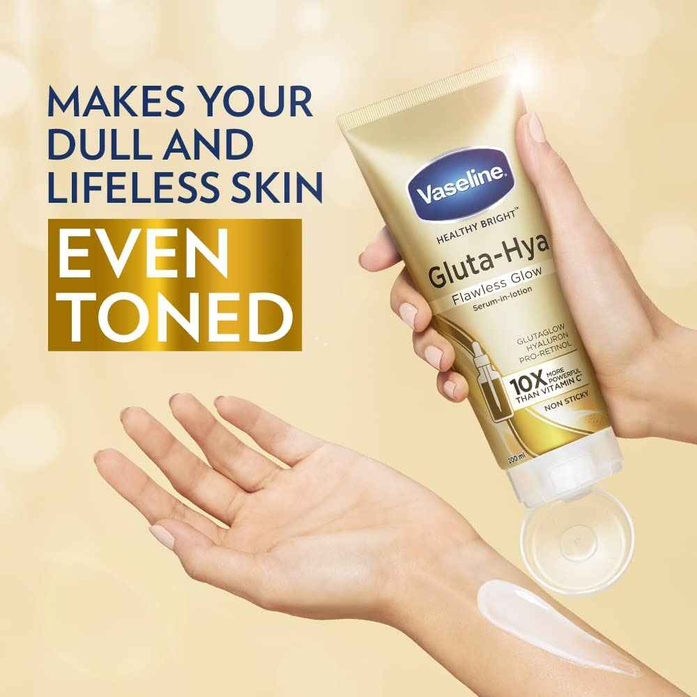 Vaseline Gluta Hya Serum-in-Lotion - Dewy Radiance &amp; Flawless Glow Combo