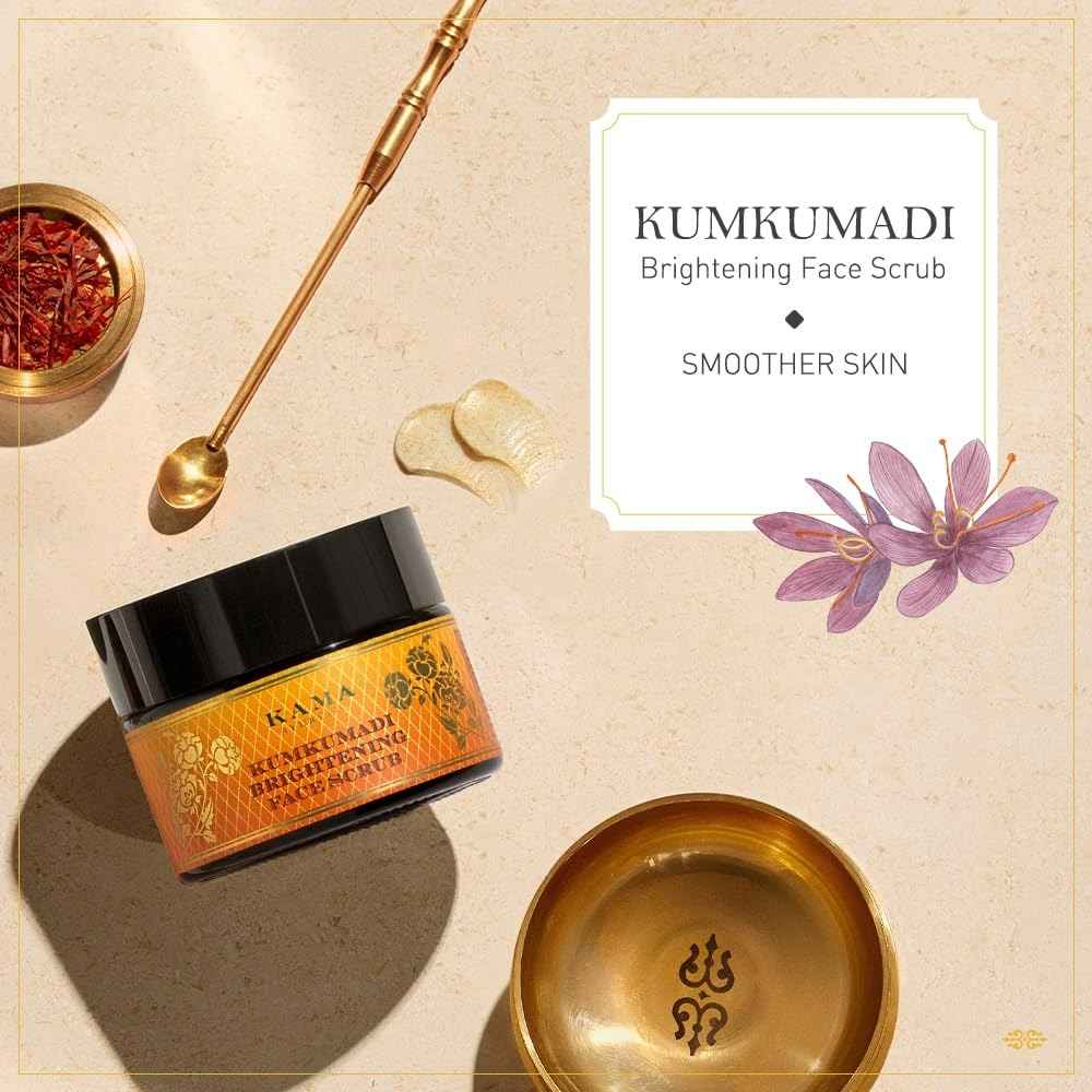 Kumkumadi Youth-Clarifying Mask-Scrub, 2 in 1 Mask Scrub