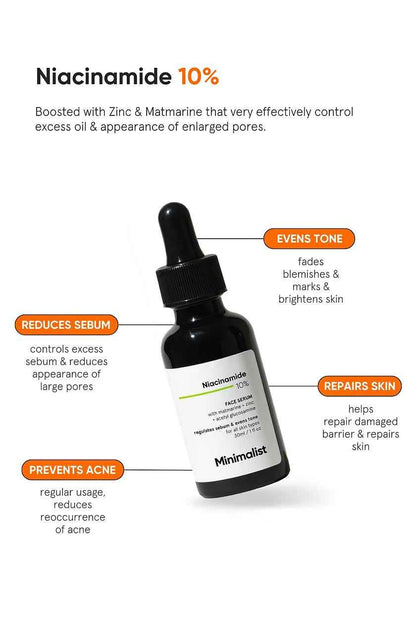 Minimalist 10% Niacinamide Face Serum