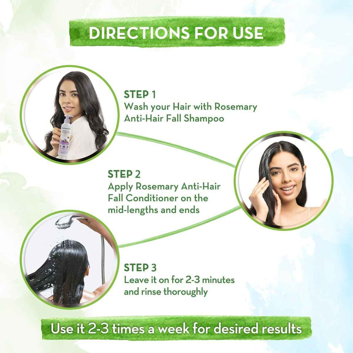 Mamaearth Rosemary Anti-Hair Fall Conditioner with Rosemary &amp; Methi Dana