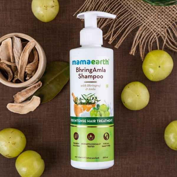 Mamaearth Bhringamla Shampoo &amp; Conditioner Combo