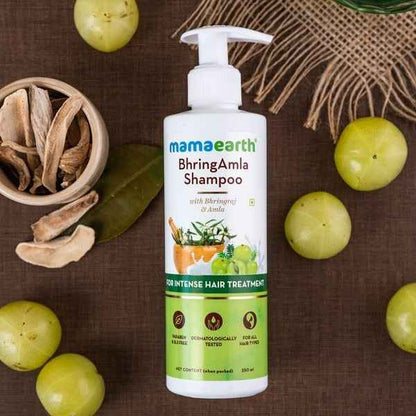 Mamaearth Bhringamla Shampoo &amp; Conditioner Combo