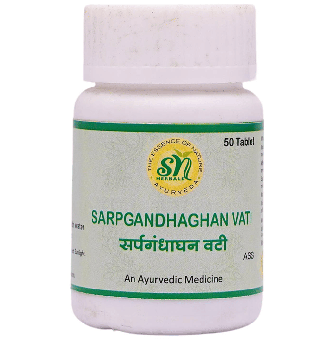 SN Herbals Sarpgandha Ghan Vati