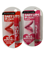 Maybelline New York Baby Lips Lip Balm (Pink & Red)