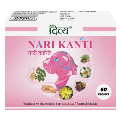 Patanjali Divya Nari Kanti Tablets