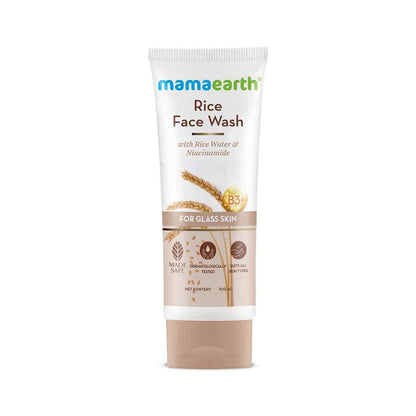 Mamaearth Rice Face Wash With Rice Water &amp; Niacinamide