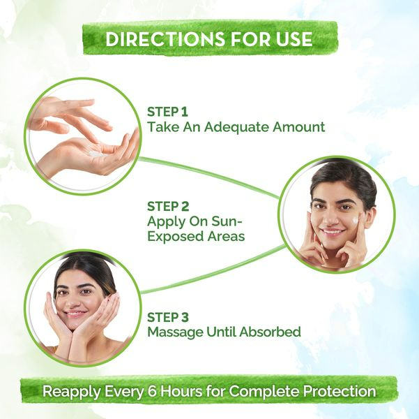 Mamaearth Vitamin C Daily Glow Sunscreen SPF 50 PA+++ for Sun Protection &amp; Glow