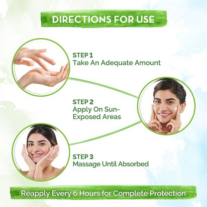 Mamaearth Vitamin C Daily Glow Sunscreen SPF 50 PA+++ for Sun Protection &amp; Glow