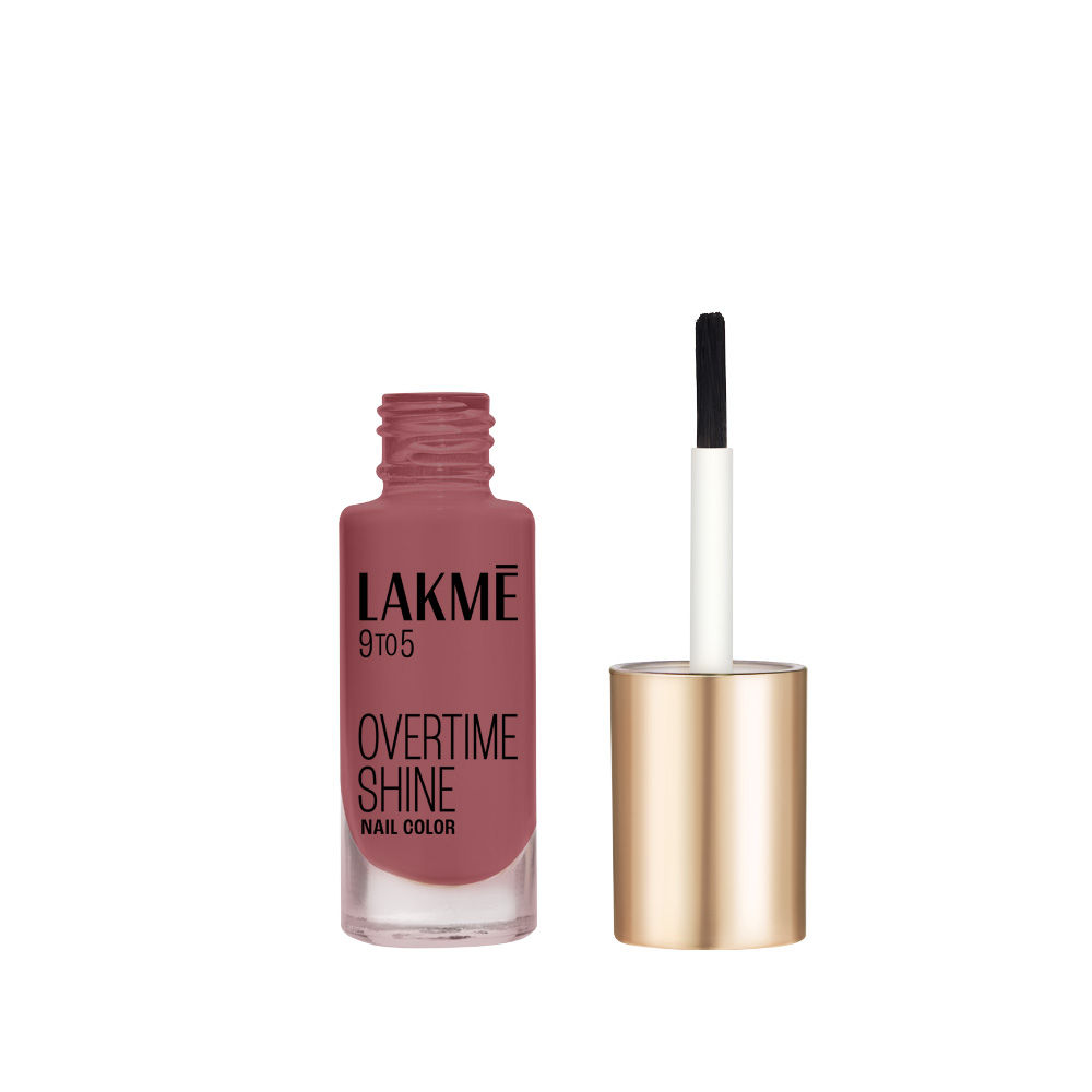 Lakme 9 to 5 Primer + Gloss Nail Colour - Red Alert