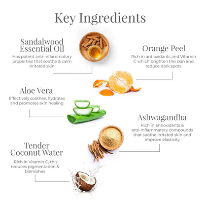 Forest Essentials Hydrating Facial Moisturizer Sandalwood &amp; Orange Peel With SPF 30, PA ++