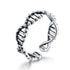 925 Sterling Silver Oxidized Ring for Women by Bids.com