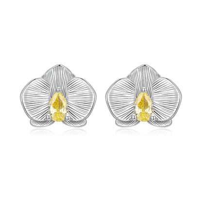925 Sterling Silver Pavé CZ Earrings for Women - 0.6*0.8cm  DestGlow