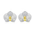 925 Sterling Silver Pavé CZ Earrings for Women - 0.6*0.8cm  DestGlow