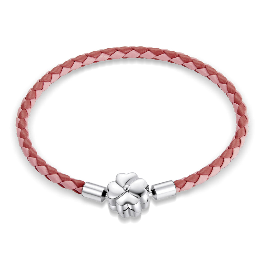 925 Sterling Silver Oxidized Leather Bracelet 17cm for Men  DestGlow
