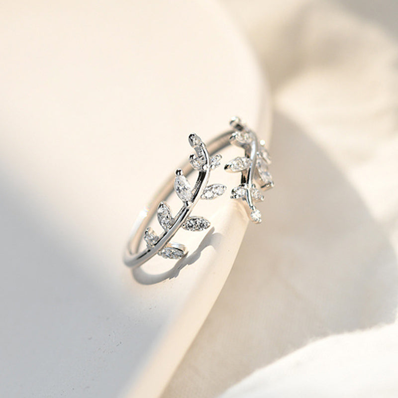 925 Sterling Silver Pavé Setting CZ Ring  DestGlow