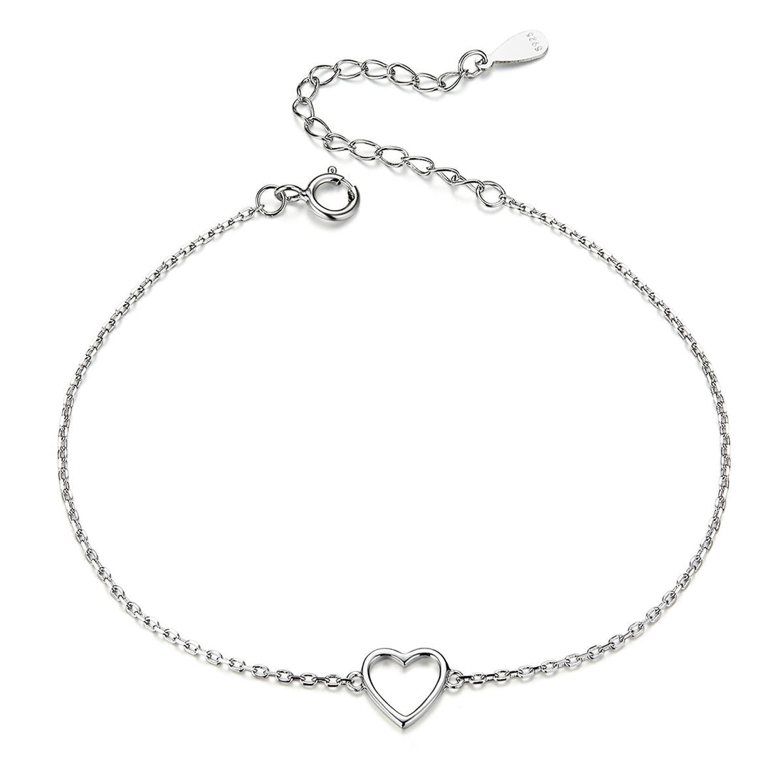 925 Sterling Silver Adjustable Bracelet for Women  DestGlow