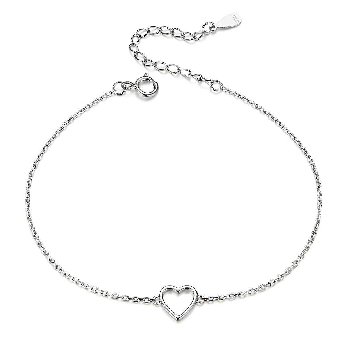 925 Sterling Silver Adjustable Bracelet for Women  DestGlow