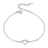 925 Sterling Silver Adjustable Bracelet for Women  DestGlow